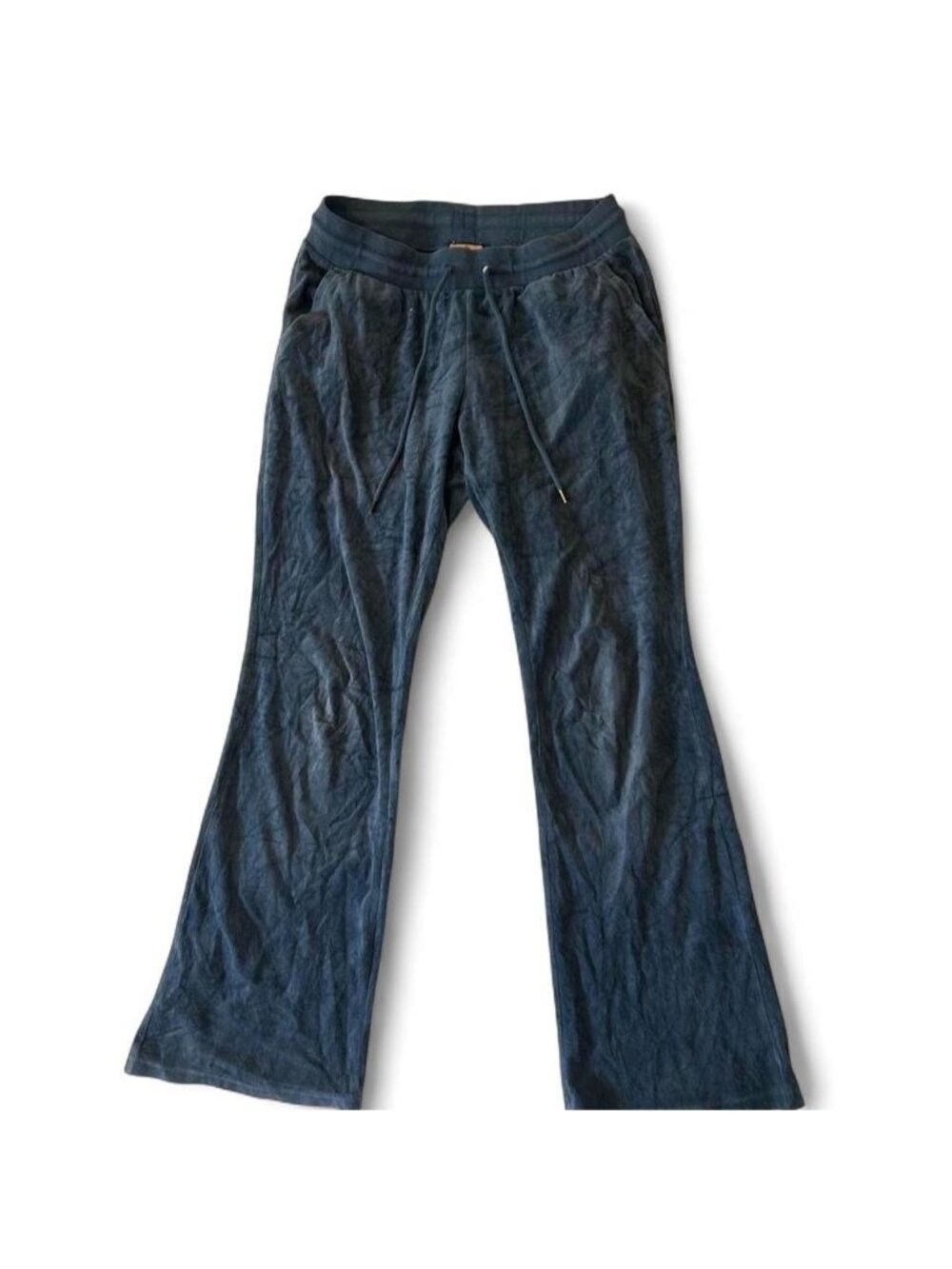 Y2K navy juicy couture low rise flare tracksuit pants